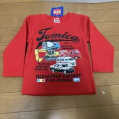 Tomica ミニカーシリーズ 裏起毛トレーナー 赤