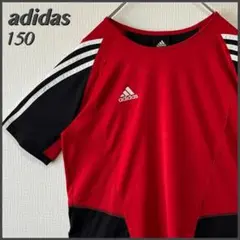 【速乾】adidas 刺繍ロゴ ３ストライプス Tシャツ キッズ 150のサムネイル