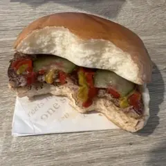 食品サンプル ハンバーガー