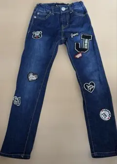 キッズ　130 ストレッチジーンズ　デニム JENNI ジェニィのサムネイル