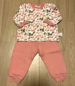 ユニクロ　キルト　パジャマ　90