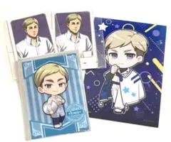 進撃の巨人　エルヴィン　プリンスホテル　特典カード等4点セット