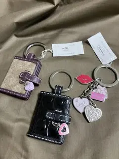 コーチ COACH キーホルダー 3個セット