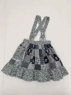 little cotton clothes パッチワークプリントスカートのサムネイル