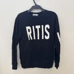 THE SHOP TK トレーナー ブラック ロゴ