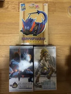 【未開封】モンスターハンター フィギュア 3種セット