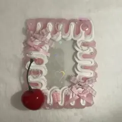 ホイップデコ トレカケース チェリー ピンク