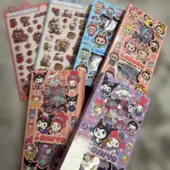 おまとめ6点ラブブ　ボンボンドロップシール