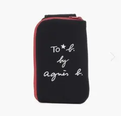 To b. by agnès b. アニエスベー　ロゴ マルチポシェット