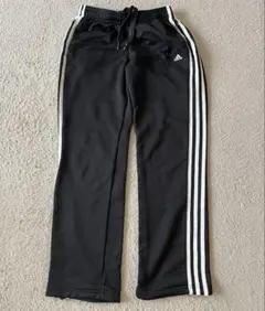 adidas ブラック ジャージパンツ Mサイズ