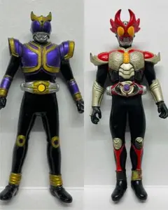 仮面ライダークウガ アギト ソフビ セット