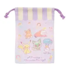 新品 未開封 ポケモンセンター 限定品 巾着 コップ袋 入園 入学