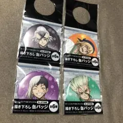 Dr.STONE×ローソン100　 缶バッジ　4種セット