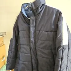 adidas 中綿コート 150 ネイビー