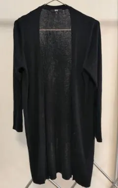 【ユニクロ】L リブVネック ロングカーディガン 251-400808