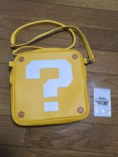 usj マリオ　ハテナブロック　ショルダーバッグ