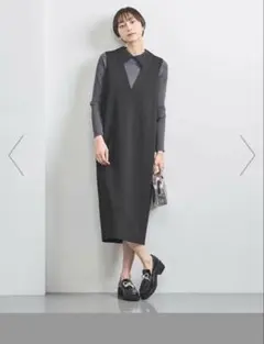 UNITED ARROWS SPONGY ミドル ベスト36 ネイビー - メルカリ