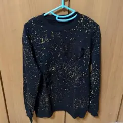 BABYDOLL スプラッター柄トレーナー S