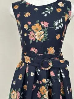 レディアゼル ミニワンピース S 配色 切り替え タイト 綺麗め モード