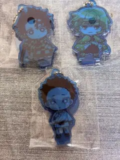 鬼滅の刃 ここみえ アクリルフィギュア 玖ノ型 ガチャ竈門炭治郎　我妻善逸　狛治