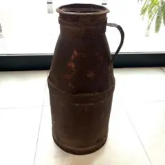 ミルク缶アンティーク ジャンクガーデン用 鉄錆びコレクター - メルカリ