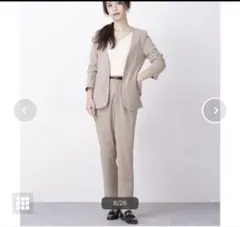 ナノユニバース　セットアップ　ジャケット　スーツ