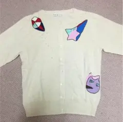 ★TSUMORI CHISATO★新品•未使用★3Dパラダイスモチーフニット！