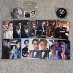 ランペ陣　トレカ14枚セット缶バッジ ステッカー