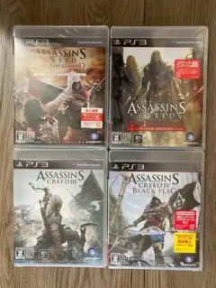 【未開封品】アサシンクリード　ブラザーフッド　リベレーション　3　4　PS3