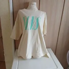 VANS クリーム色 Tシャツ L