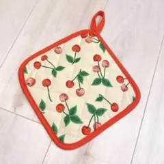 ◎お値下げ◎ 【美品】ライフルペーパー チェリー ポットホルダー