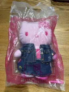 ハローキティ デニムジャケット ぬいぐるみ　2001年製