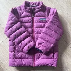 patagonia ダウンコート 100cm〜110cm 4T パープル