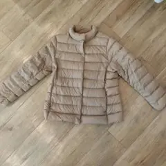 UNIQLO ウルトラライトダウン ベージュ XL