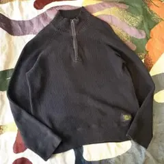 90-00s Polo Jeans half zip knit sweater