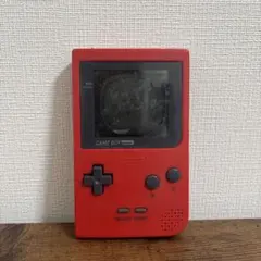 任天堂 ゲームボーイポケット 本体 レッド ジャンク