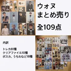SEVENTEEN セブチ トレカ ポスカ まとめ売り セット ウォヌ　109種