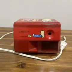 レトロ！三菱鉛筆 電動鉛筆削り PINNY-MU 赤のサムネイル