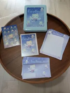 郵便局限定キティプラケース入りレターセット　フェアリーHello Kitty