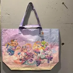 新品 L 香港 ディズニーランド 限定 20周年ショッピングバッグ ダッフィー