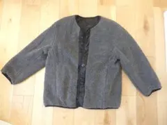 キルティング フリースジャケット