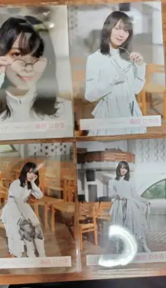 櫻坂46 森田ひかる 承認欲求MV メガネ生写真 コンプ