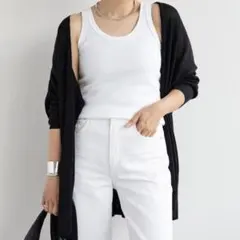 ドゥーズィエムクラス 23SS *shake code ショートカーディガン 黒