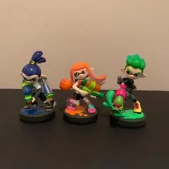 amiibo　アミーボ　スプラトゥーン　ガール　ボーイ　3点セット