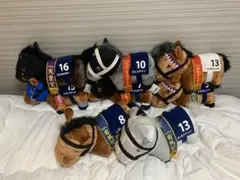 ゴルシ他、サラブレッドコレクション　ふわふわBIGぬいぐるみ