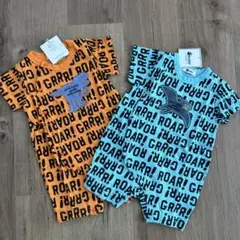 恐竜と海洋生物ロンパースセット