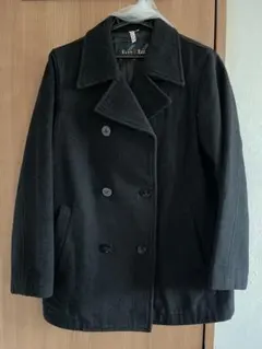 EASTBOY イーストボーイ　ウール Pコート ダークグレー クリーニング済