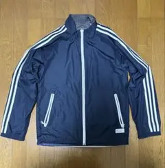 adidas originalsナイロンジャケット　トラックジャケット　ネイビー
