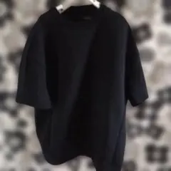 ＧＵオーバーサイズ 黒 半袖 Tシャツ