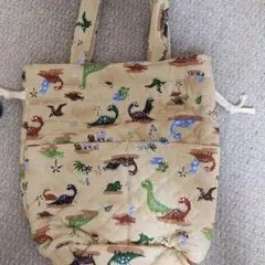 手作りキルト布バック